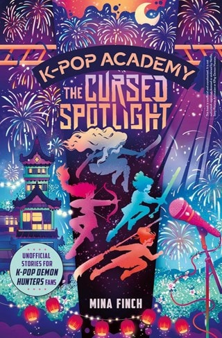 K-Pop Academy Book 2: The Cursed Spotlight Paperback By Mina Finch