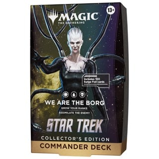 Star Trek Collector's Edition Commander Deck We Are The Borg Magic The Gathering Trading Cards