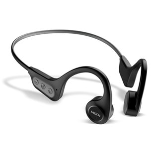 Mixx Audio Resonate Black Bluetooth Bone Conduction Sports Earphones