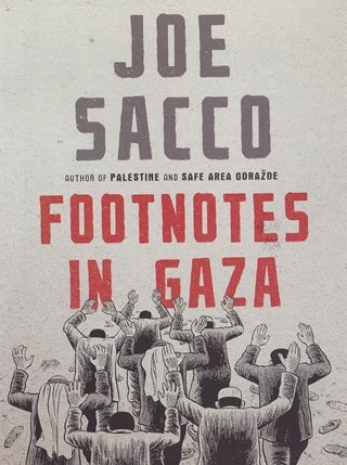 Footnotes In Gaza Paperback Graphic Novel By Joe Sacco
