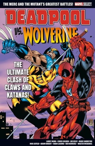 Deadpool Vs Wolverine Marvel Select Graphic Novel