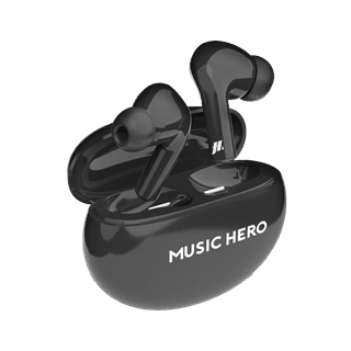 Music Hero X-Beat Black True Wireless Bluetooth Earphones