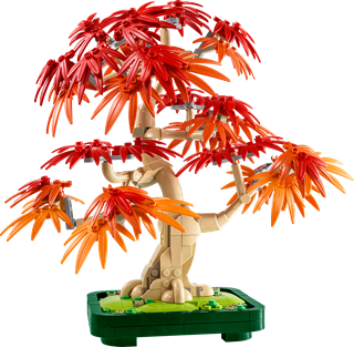 Japanese Red Maple Bonsai Tree Botanicals LEGO