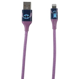Lilo & Stitch Stitch Face Lightning Cable 2M
