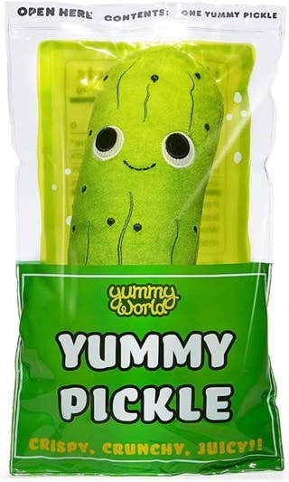 Crunchy Pickle In Bag Yummy World Plush