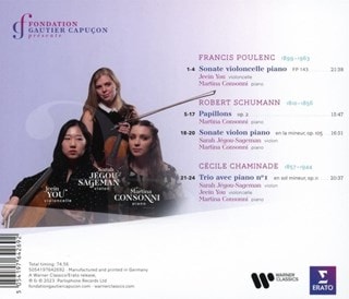 Poulenc: Sonate Pour Violoncelle Et Piano/Schumann:...