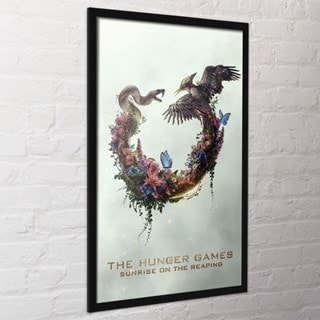The Hunger Games Sunrise on the Reaping Teaser 60cm x 90cm Framed Maxi Poster