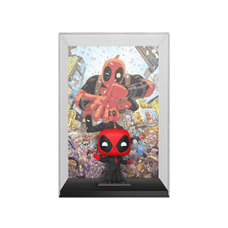Deadpool (2025) #1 Deadpool In Black Suit Pop Vinyl Comic Cover