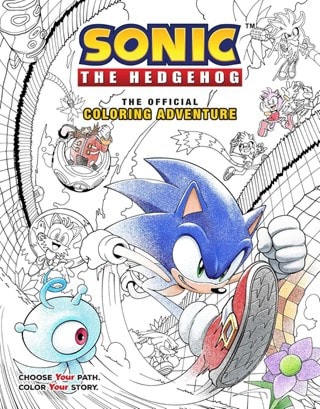 Sonic the Hedgehog: The Official Coloring Adventure Colouring Book By Ian Flynn
