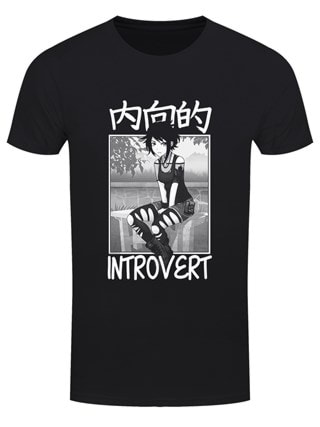 Introvert Tokyo Spirit: Black Unisex Tee