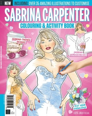 Sabrina Carpenter Colouring & Activity Book Magazine