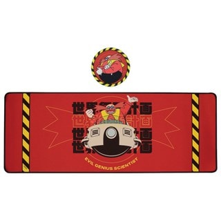 Dr Eggman Sonic The Hedgehog Desk Pad & Coaster Set