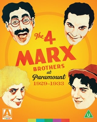 The 4 Marx Brothers at Paramount: 1929-1933