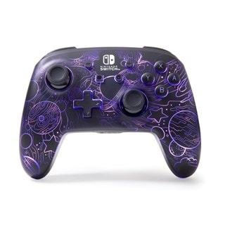 PowerA Enhanced Wireless Controller with Lumectra for Nintendo Switch - Galactic Vortex