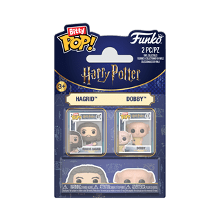 Rubeus Hagrid & Dobby Harry Potter Funko Bitty Pop 2 Pack