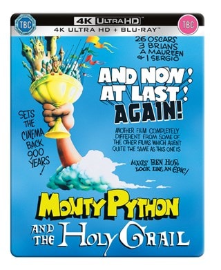 Monty Python and the Holy Grail Limited Edition 4K Ultra HD Steelbook