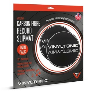 Vinyl Tonic Carbon Fibre Slipmat Twin Pack