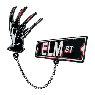 Nightmare On Elm Street Pin Badge Set