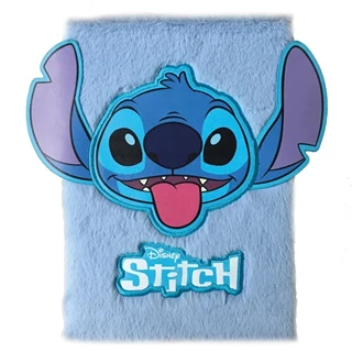 Stitch A5 Plush Notebook