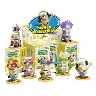 Minions Vacay Edition Freeny's Hidden Dissectibles Mighty Jaxx Blind Box