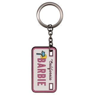 Barbie License Plate Limited Edition Keyring