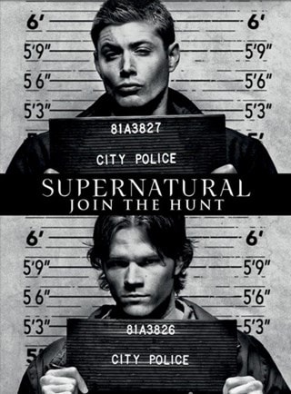 Supernatural City Police 30cm x 40cm Art Print