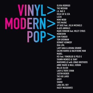 Vinyl>Modern>Pop