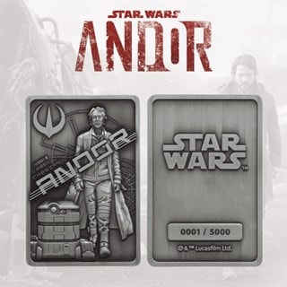 Andor Limited Edtion Star Wars Collectible Ingot