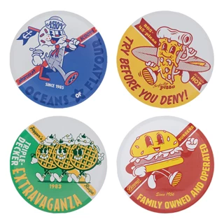 Stranger Things Set Of 4 Coasters