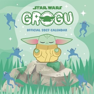 Star Wars Grogu 2027 Square Calendar