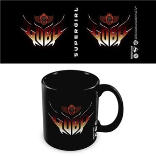 Lobo Supergirl Black Mug
