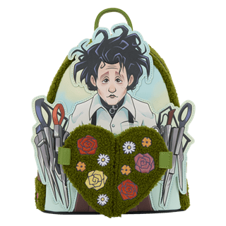 Edward Scissorhands Sherpa Loungefly Mini Backpack