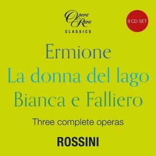 Rossini in 1819: Three Complete Operas: Ermione/La Donna Del Lago/Bianca E Falliero