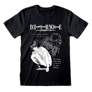 Mono Drawing Death Note Black Tee