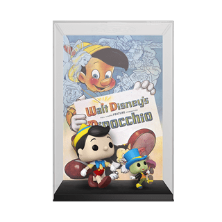 Pinocchio And Jiminy Cricket (08) Pinocchio Pop Vinyl Movie Poster