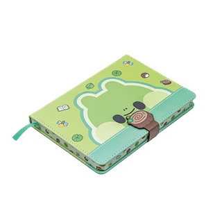 Ginza Button Notebook Tiny-K Frog Stationery