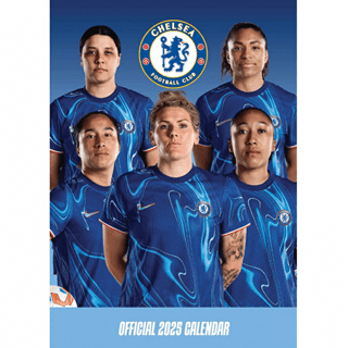 Chelsea FC Women 2025 Calendar A3