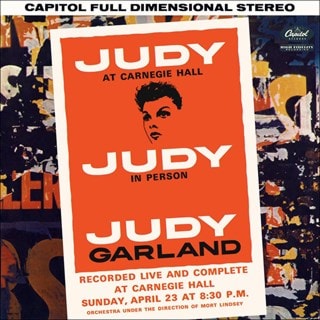 Judy at Carnegie Hall