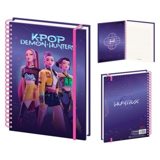 Huntrix K-Pop Demon Hunters A4 Notebook