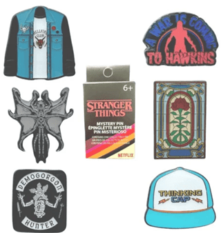 Stranger Things Season 4 Icons Loungefly Mystery Pins