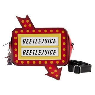 Graveyard Sign Beetlejuice Cross Body Bag Loungefly
