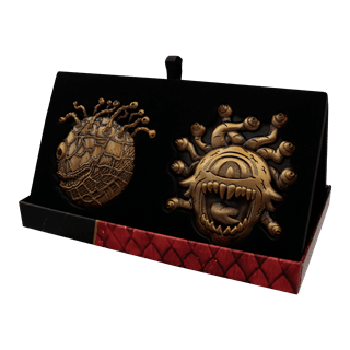 Dungeons & Dragons Beholder Twin 50th Anniversary Medallion Set
