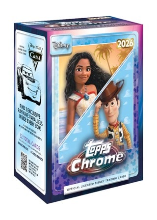 Topps Chrome Disney Value Box 2026 Trading Cards