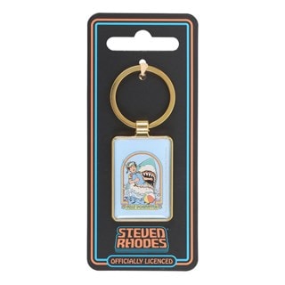 Stay Positive Steven Rhodes Keyring