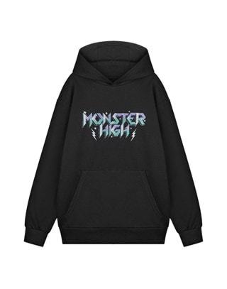 High Voltage Monster High Ladies Black Hoodie