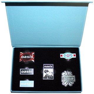Oasis Logos Pin Badge Set