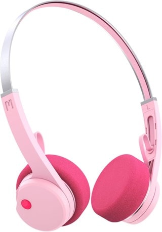 Mondo By Defunc Freestyle On Ear Pink Bluetooth Headphones