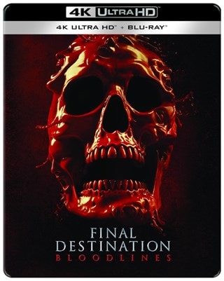 Final Destination: Bloodlines Limited Edition 4K Ultra HD Steelbook (Alt Skull)