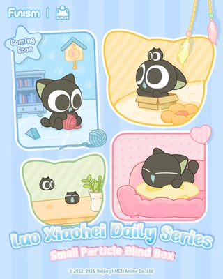 Luo Xiaohei Daily Series Small Particle Funism Blind Box