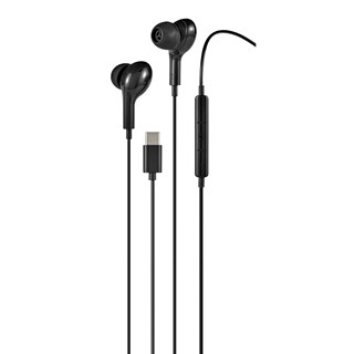 Streetz C220 Black USB-C Earphones